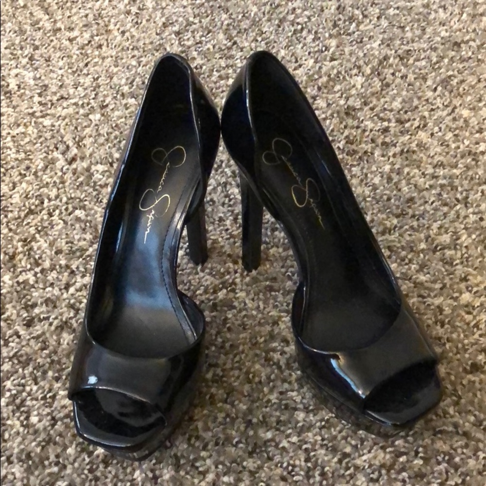 Jessica Simpson platform heels 7